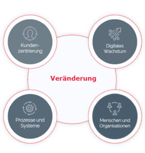 Beratungsansatz der bridgingIT-Gruppe / Veränderung